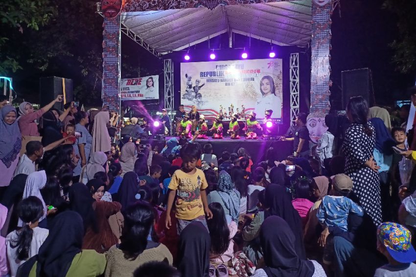 Pesta Rakyat Kebudayaan yang Digelar Bacaleg Perindo di Rangkapan Jaya Depok Berlangsung Meriah