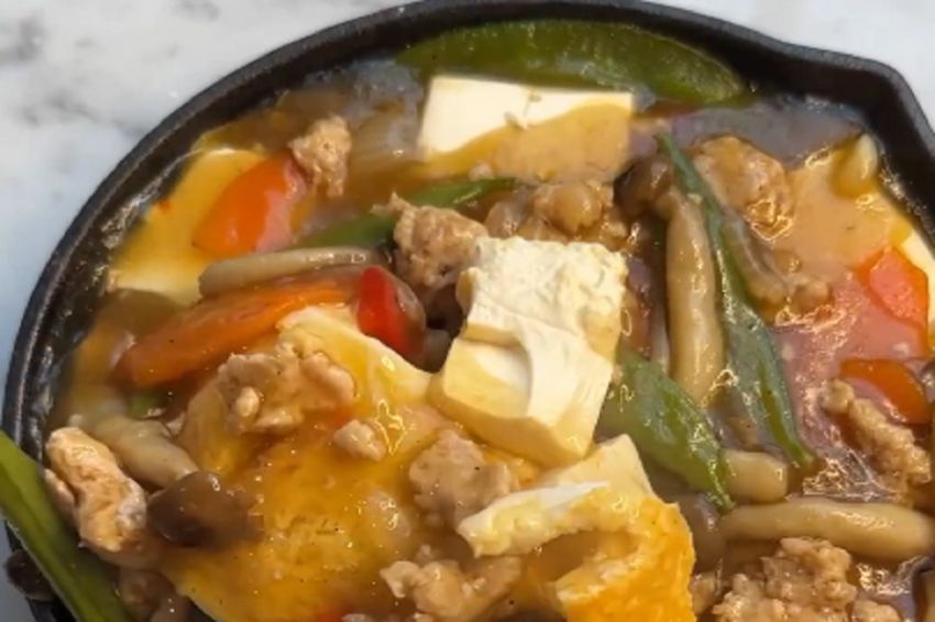 Resep Sapo Tahu Hot Plate, Hidangan Nikmat yang Murah Meriah