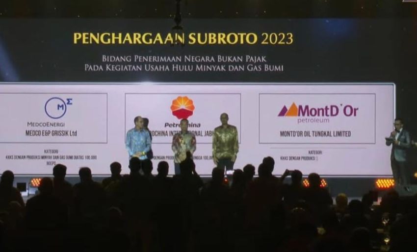PetroChina Jabung Raih Penghargaan Subroto 2023 Bidang PNBP Hulu Migas