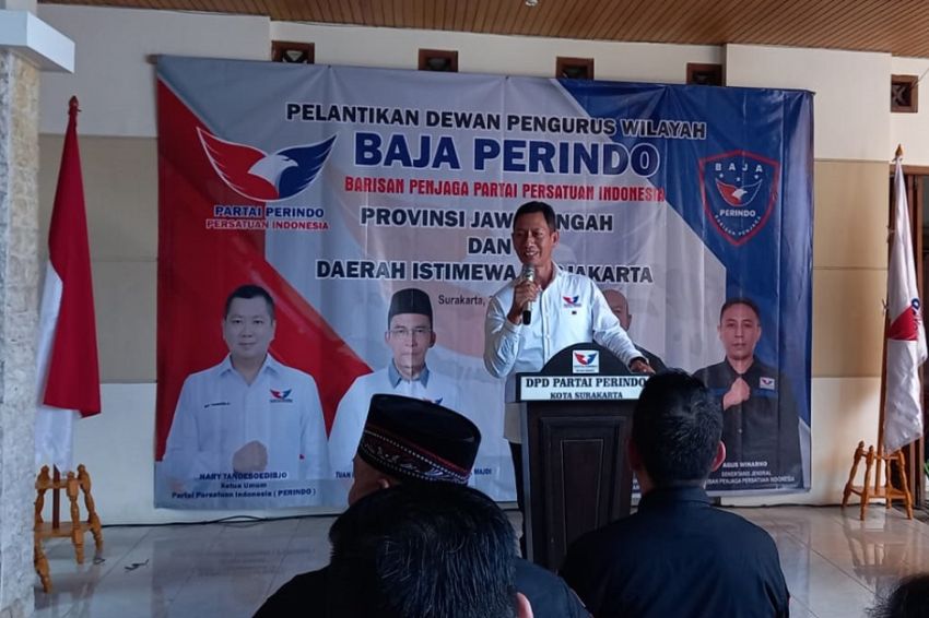 Konsolidasi di Solo, Ini Pesan Ketua Perindo Jawa Tengah untuk Pemilu 2024