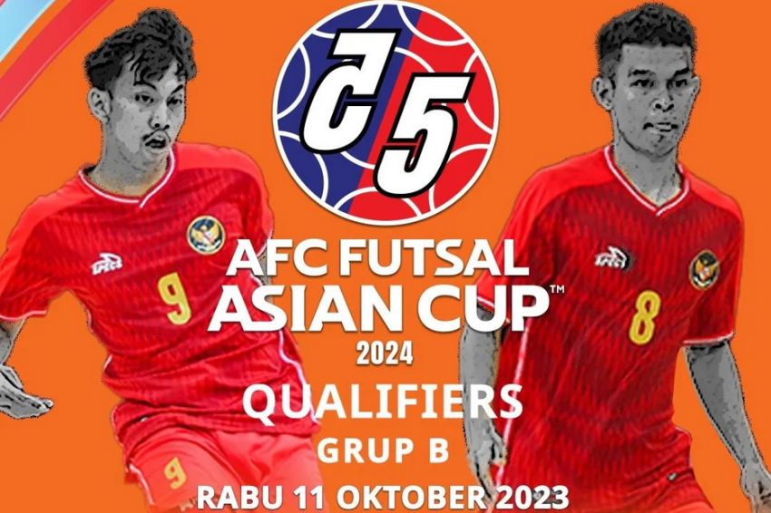 Laga Terakhir Grup B Kualifikasi AFC Futsal Asian Cup 2024, Indonesia