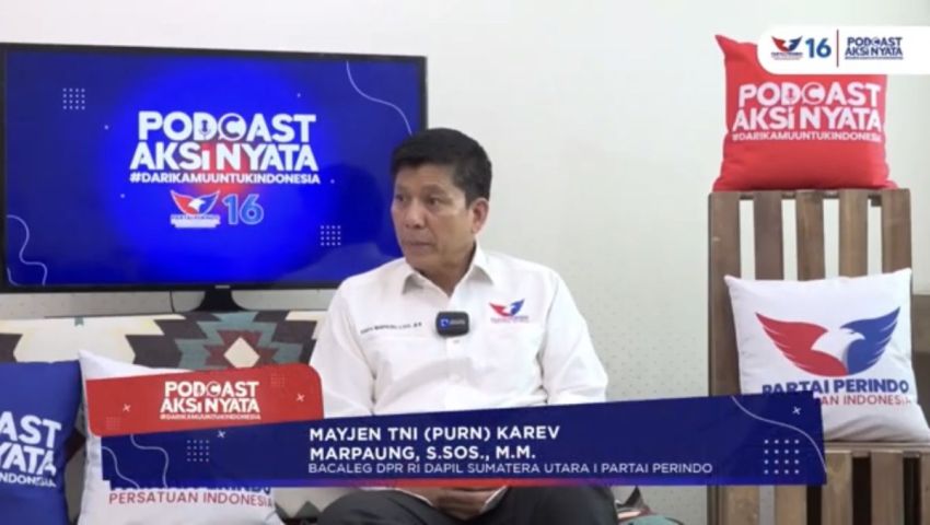 Bacaleg Partai Perindo Mayjen TNI (Purn) Karev Marpaung Prioritaskan Peningkatan SDM