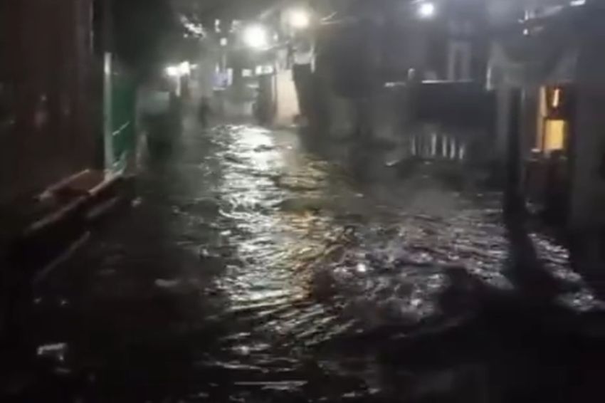 Hujan Deras, Sejumlah Wilayah di Kota Tangerang Banjir