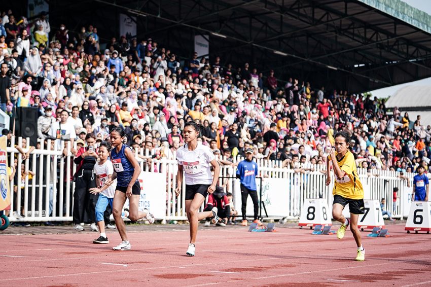 Pecah Rekor 100 Meter Putri di Kompetisi Atletik Pelajar Energen Champion SAC Indonesia 2023 DKI Jakarta & Banten Qualifiers