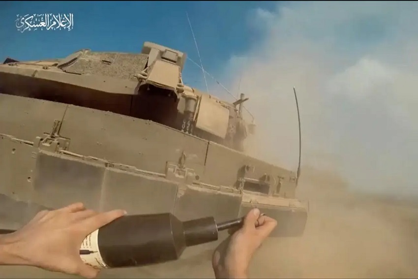 Perang Sengit di Gaza, Hamas Hancurkan Lagi 6 Tank Tempur Israel