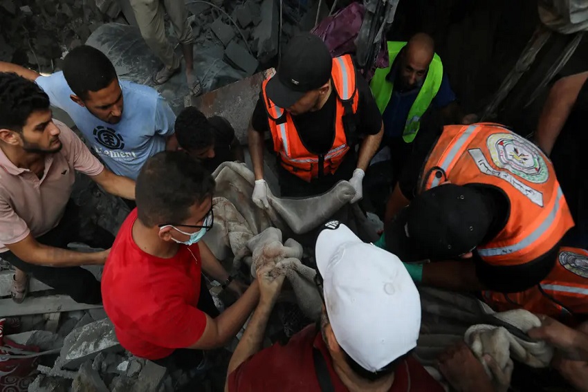 10.569 Warga Gaza Tewas Dibom Israel, Pejabat AS: Bisa Jadi Lebih Banyak Lagi