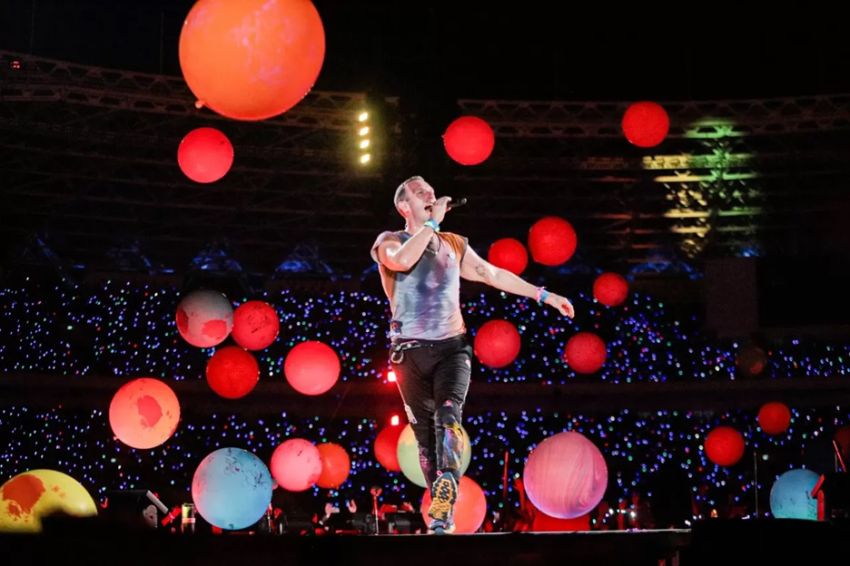 Gelang Konser Coldplay di Jakarta Kembali 77 Persen