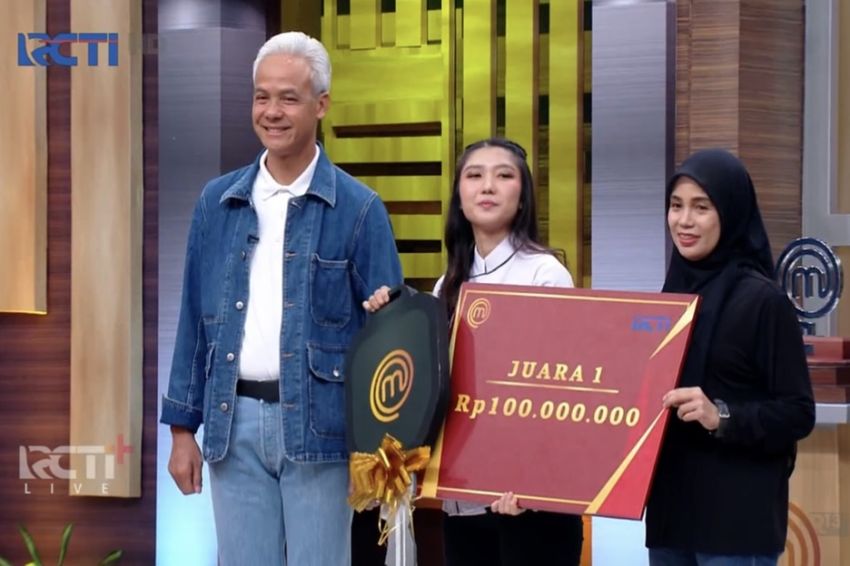 Belinda Merasa Terhormat Menang MasterChef Indonesia Season 11 Disaksikan Ganjar Pranowo