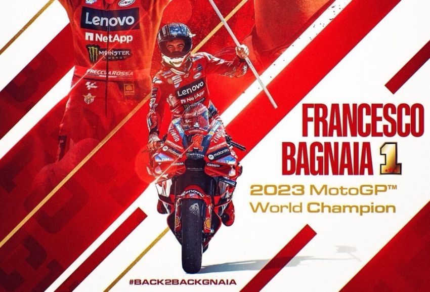 Hasil MotoGP Valencia 2023: Francesco Bagnaia Juara Dunia, Jorge Martin Kecelakaan