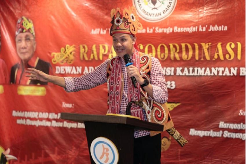 Ganjar Pranowo Serap Aspirasi Reforma Agraria dari Masyarakat Dayak di Pontianak