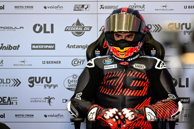 Marc Marquez Cengar-cengir Jajal Motor Ducati di Sirkuit Ricardo Tormo