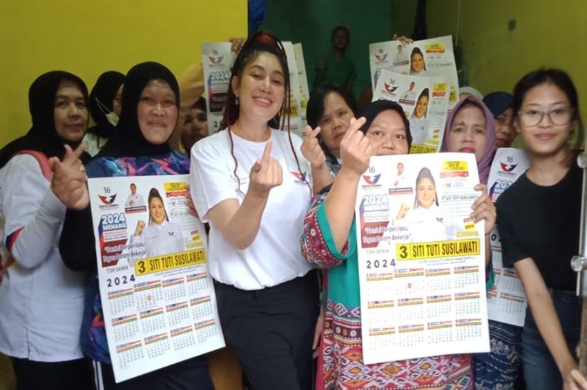 Caleg Perindo Siti Tuti Susilawati Targetkan 100 Ribu Suara