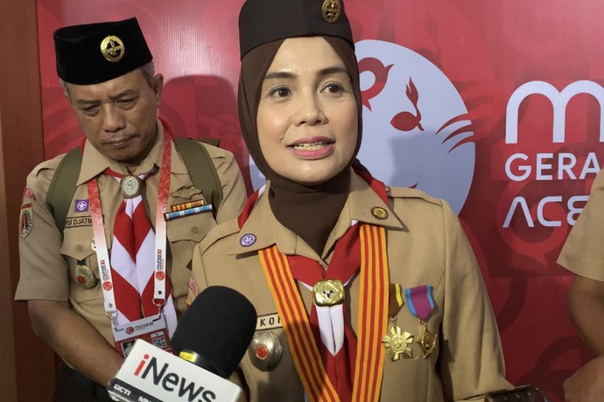 Hadiri Munas Pramuka XI, Siti Atikoh Berharap Pramuka Tetap Kompak dan Bermanfaat untuk Masyarakat