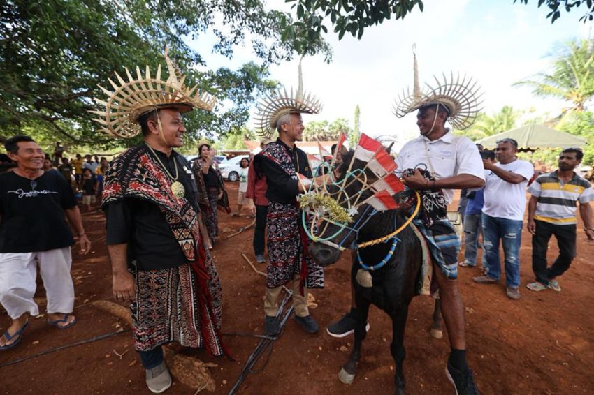 Keren! Kagumi Tradisi Hus Tarian Berkuda Massal di Rote, Ganjar: Budaya Jadi Identitas Bangsa