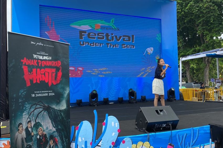 Pamela Ghaniya Nyanyikan OST Film Petualangan Anak Penangkap Hantu
