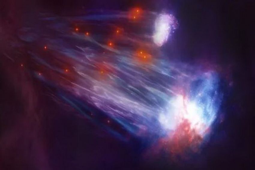 Terungkap, Sungai Gas Misterius yang Mengalir ke Bima Sakti Berisi Gugusan Bintang