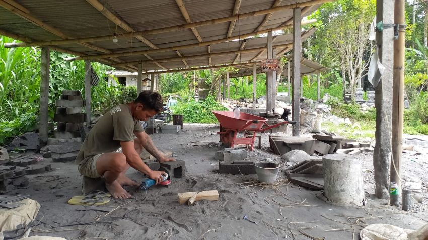 Klaster Perajin Batu Paras Taro di Bali Semakin Berkembang Berkat Program Pemberdayaan BRI