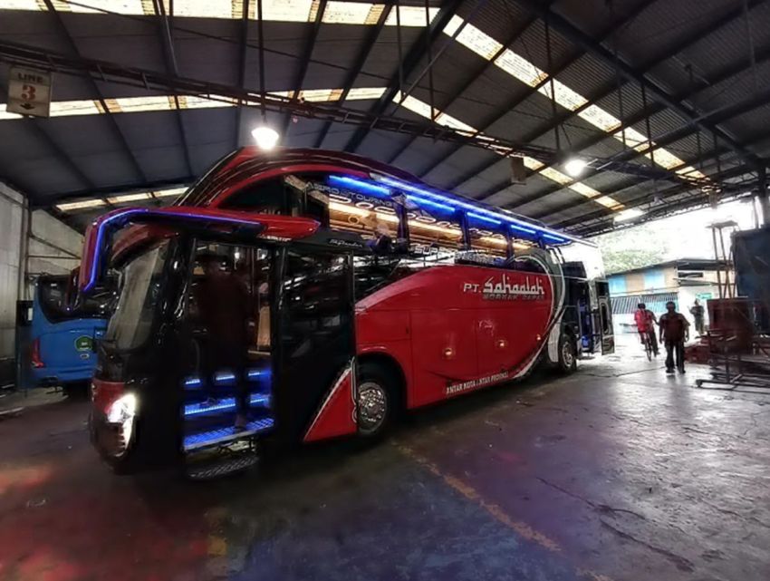 Begini Mewahnya Bus Baru PO Sahaalah, Konfigurasi Kursinya Unik!