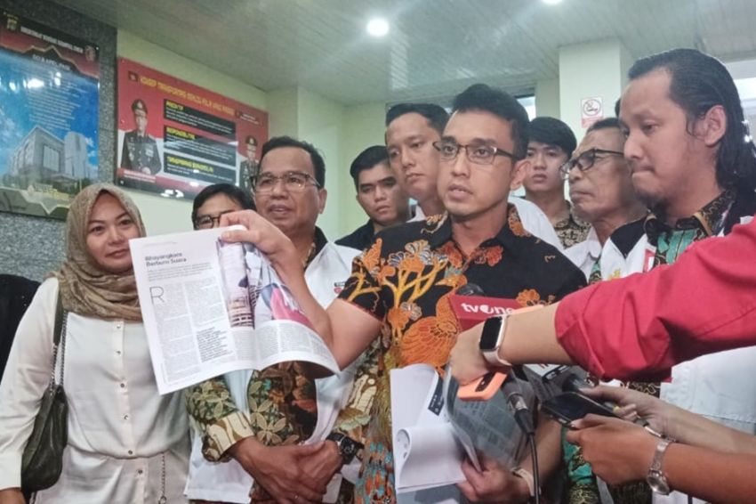 Jubir TPN Aiman Witjaksono Keluar Setelah Diperiksa 12 Jam di Polda Metro Jaya