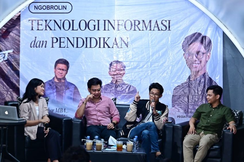 Di Hadapan Pelajar Tangsel, Alam Ganjar Bicara Ketimpangan Pendidikan di Indonesia