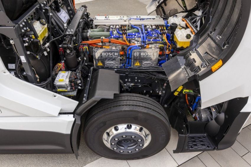 Bosch Siapkan Mesin Bertenaga Hidrogen untuk Semua Merek Truk
