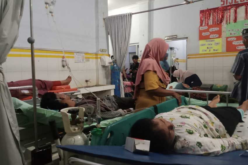 Pipa Gas PT SMGP Bocor Lagi, 75 Orang Keracunan Dilarikan ke Rumah Sakit
