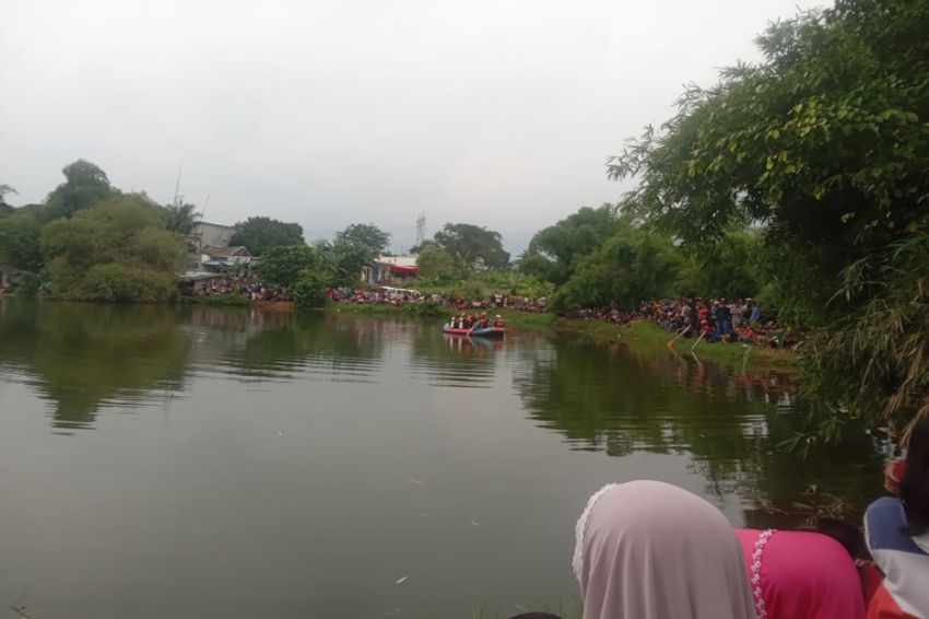 Bocah 14 Tahun Hilang Tenggelam di Danau Gunung Putri Bogor