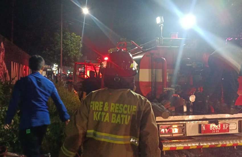 Gudang Pengeringan Maggot Terbakar di Kasembon Malang, Empat Karyawan Jadi Korban
