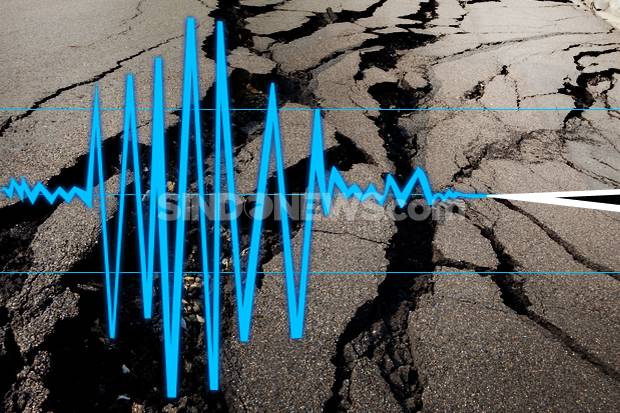 Gempa M 6,8 Guncang Keerom Papua