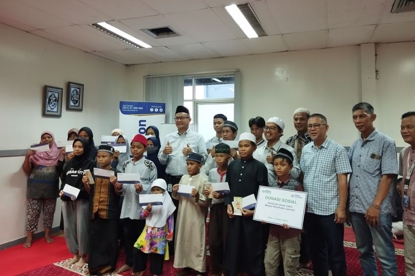 MNC Vision Serahkan Santunan ke Anak Yatim di Jakarta Barat