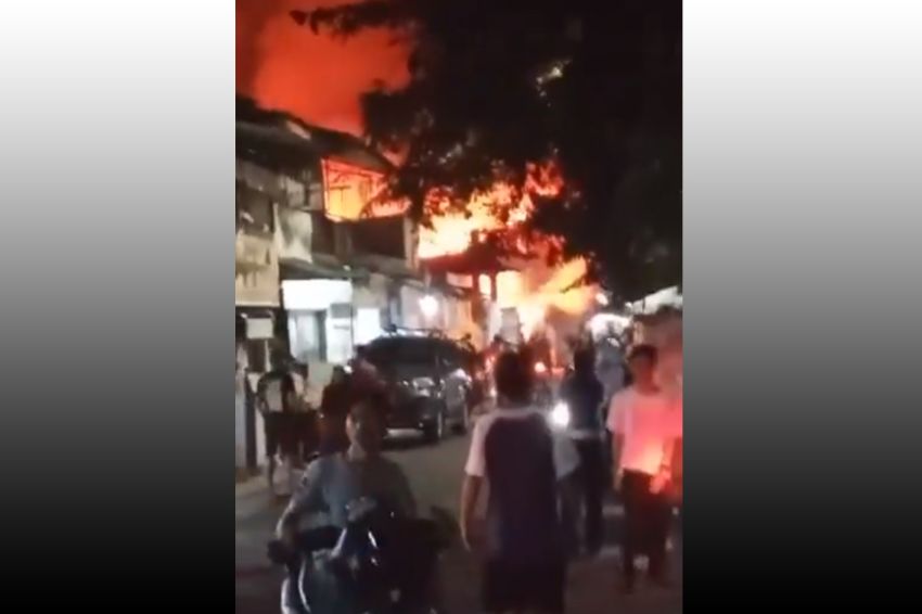 Rumah Tinggal di Slipi Jakarta Barat Kebakaran