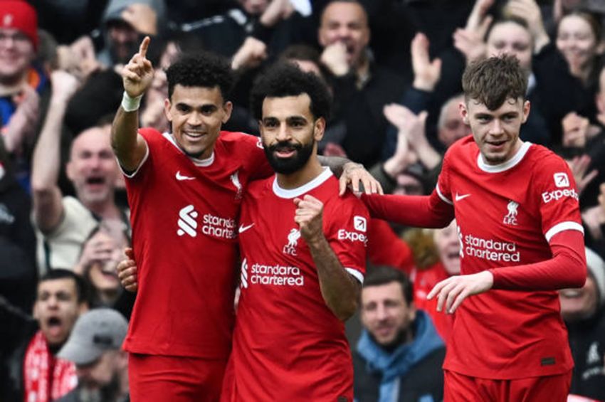 Hasil Liverpool vs Brighton: Comeback, Mo Salah Bantu The Reds Menang 2-1