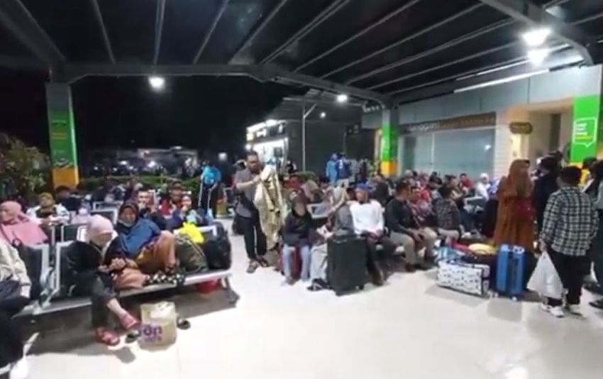 Ribuan Pemudik Padati Stasiun Kiaracondong Bandung, Mudik Dini Hindari Kepadatan