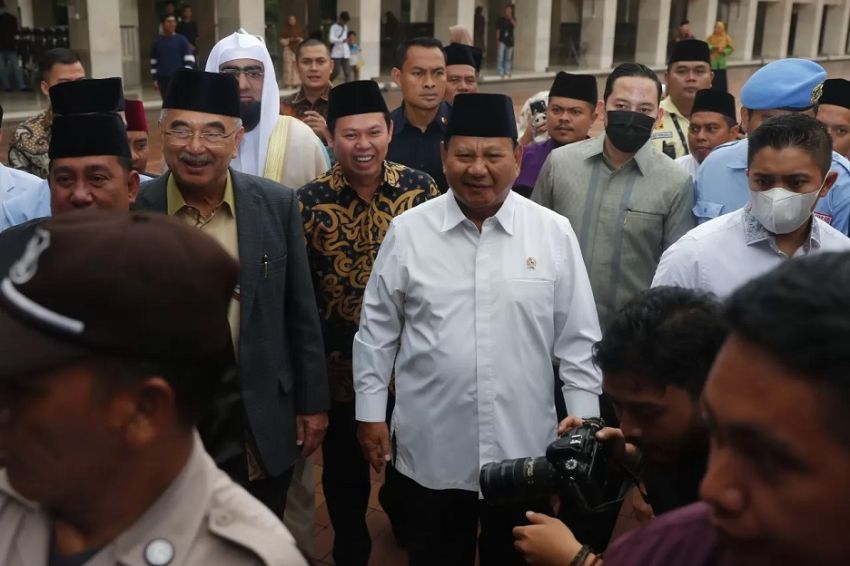 Prabowo Sambangi Kediaman SBY di Cikeas Malam Ini