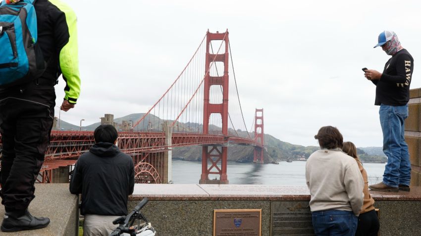 Demonstran Pro-Palestina Tutup Jembatan Golden Gate di AS