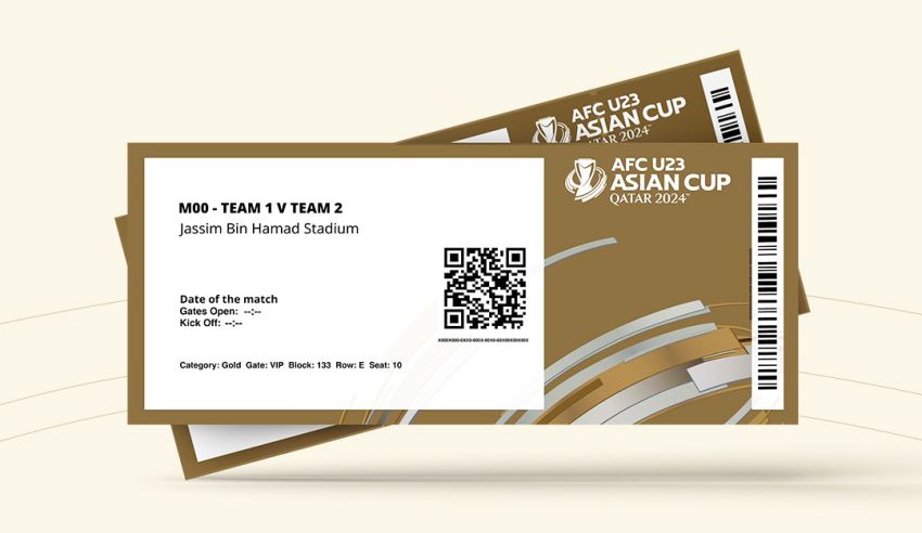Piala Asia AFC U23 Hadirkan Tiket Emas Berteknologi Canggih