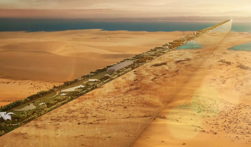 Arab Saudi Bantah Skala Kota Futuristik NEOM Diciutkan