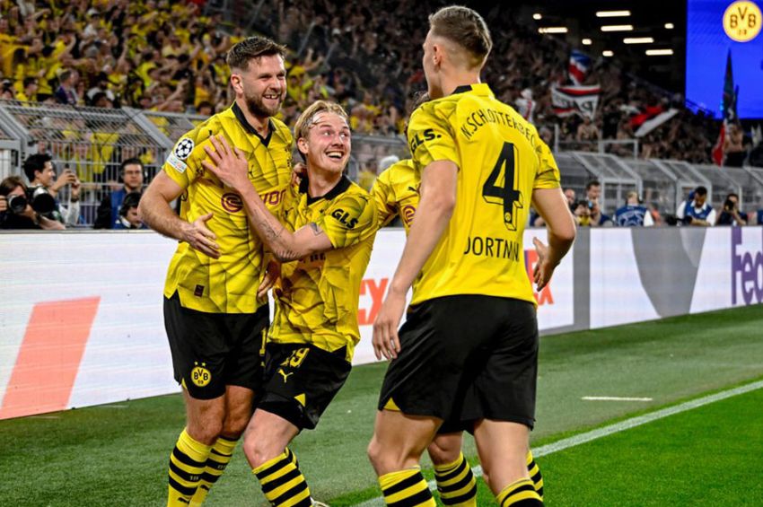 Hasil Semifiinal Liga Champions: Dortmund Gulung PSG di Leg Pertama