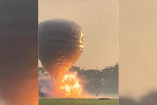 Duar! Balon Udara Penuh Petasan Meledak di Ponorogo, 4 Remaja Terluka