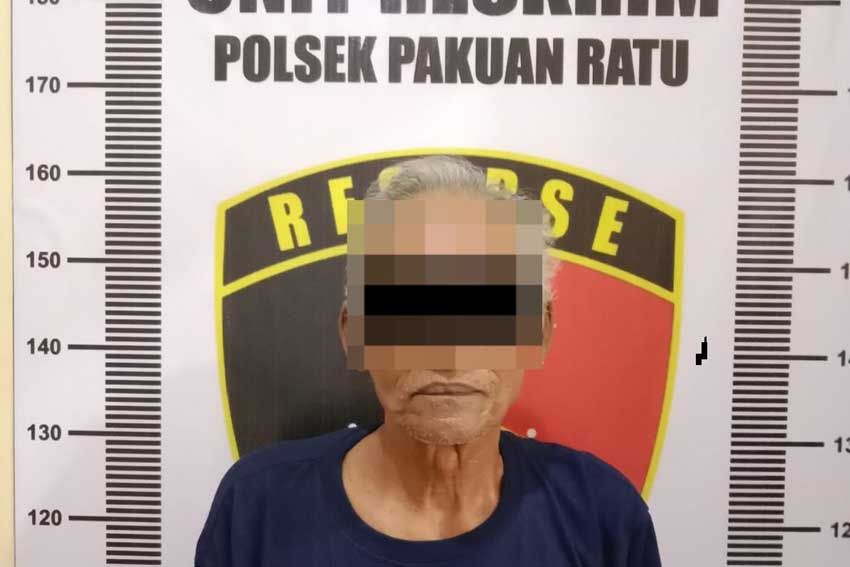 Kakek 71 Tahun Cabuli IRT di Way Kanan Lampung, Pelaku Dibekuk Polisi
