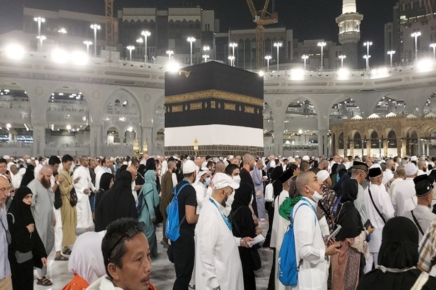 Jemaah Haji Undangan Raja Salman Laksanakan Tawaf Ifadah, Sa'i, dan Wada