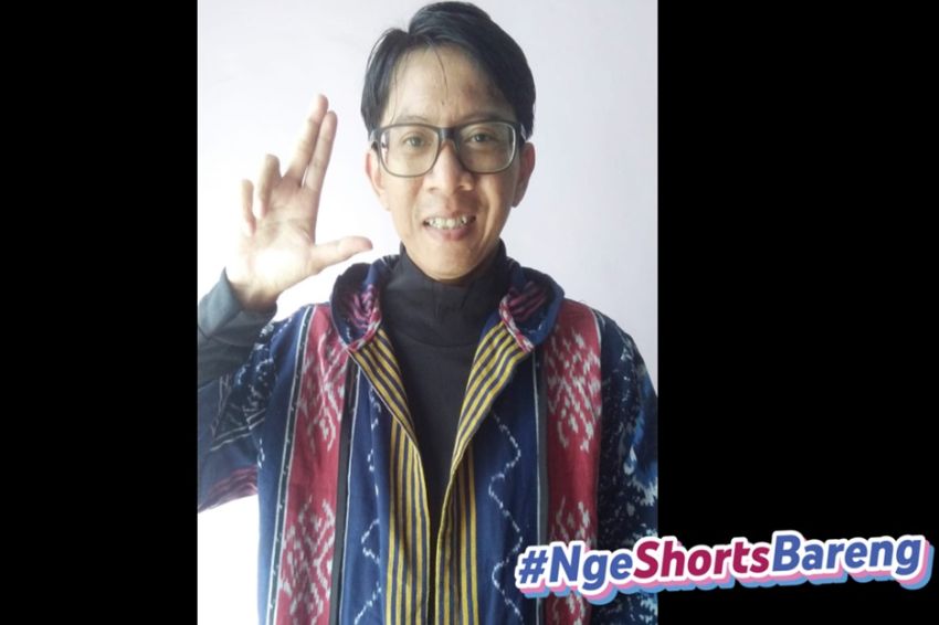 Kiswoyo, Konten Kreator Asal Bekasi Sukses Bergabung di Komunitas #NgeShortsBareng