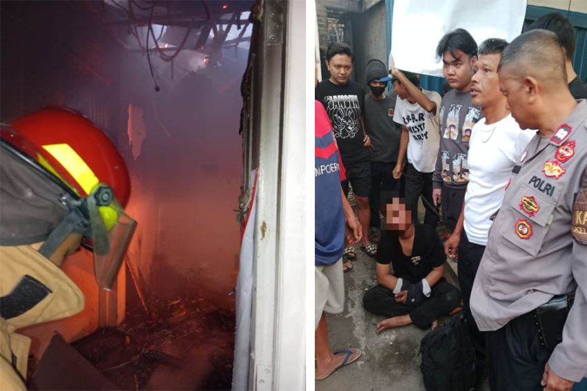 Minimarket di Harjamukti Depok Ludes Terbakar, Pencuri Terjebak di Dalam