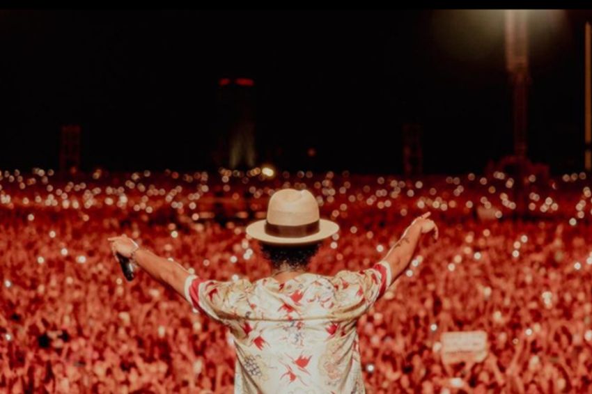 Konser Bruno Mars di Jakarta Ditargetkan Sedot Rp100 Ribu Penonton, Termasuk Wisman
