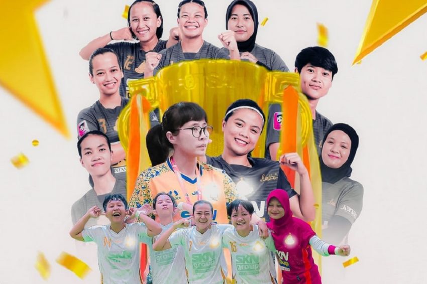 Selamat! Kebumen United Juara Liga Futsal Profesional Putri 2024