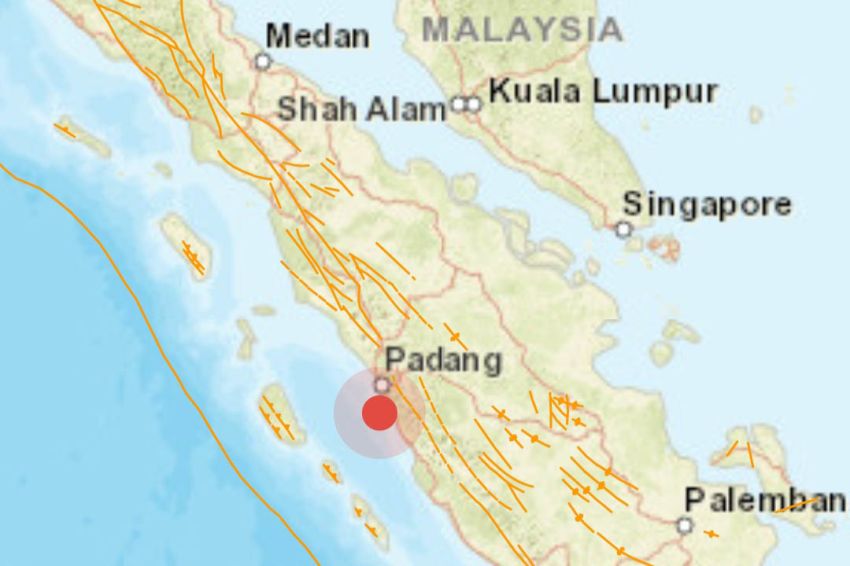Gempa Magnitudo 3,4 Guncang Pesisir Selatan Sumatera Barat