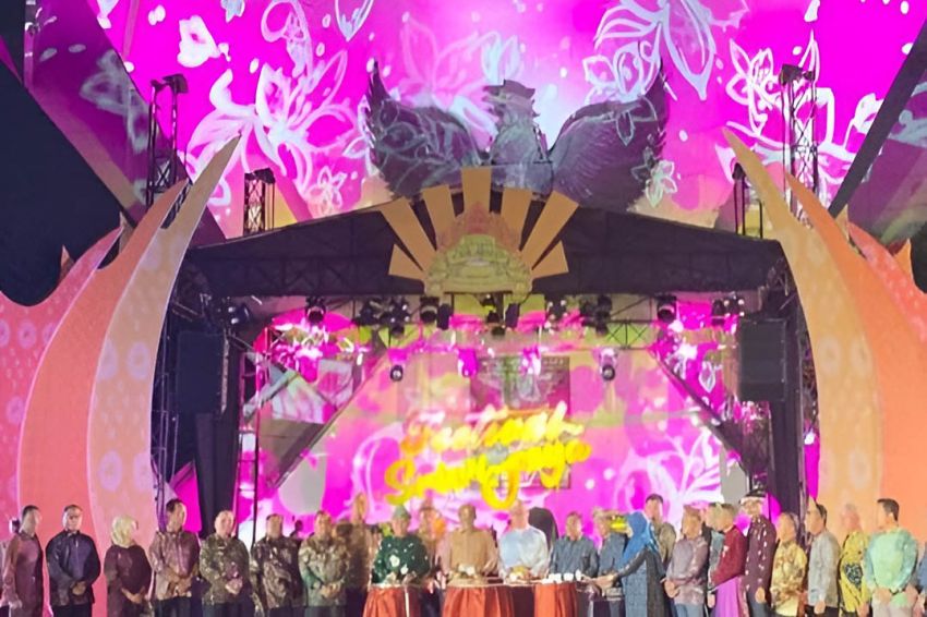 Menparekraf Sandiaga Uno Sebut Festival Sriwijaya Event Terbaik di Indonesia