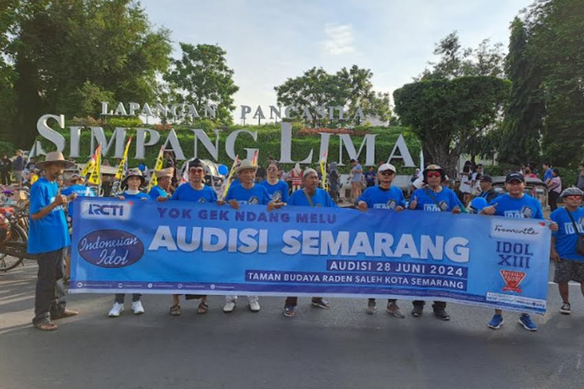 Jelang Audisi Indonesian Idol Musim 13 di Semarang, Warga Antusias Cari Informasi di CFD Simpanglima