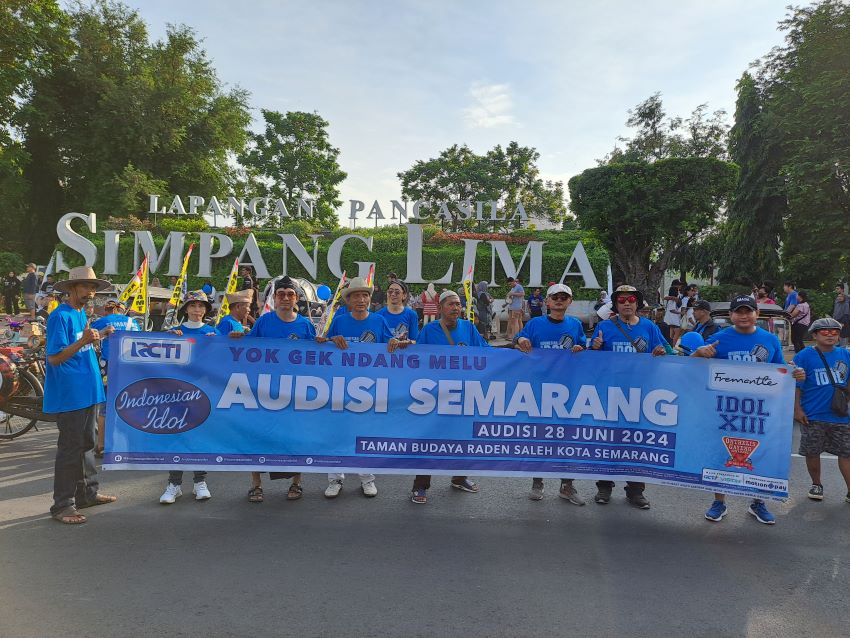 Warga Semarang Antusias Sambut Audisi Indonesian Idol, Ajang Positif Saring Bakat Anak-anak Muda