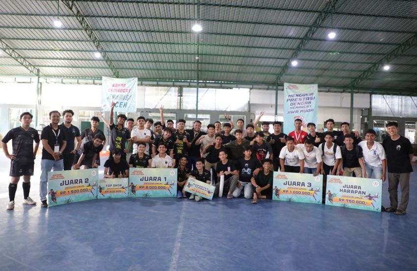Road To Cup 2024, AMANAH Gelar Fun Futsal di Banda Aceh